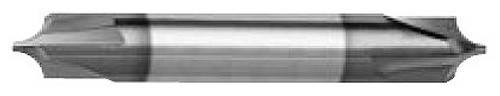 MICRO 100 |   CREM-100-350X End Mill (Metric) - 3 Fl Corner Rounding Single End Coated