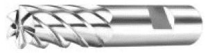 MICRO 100 |   EMH-001-06 End Mill - 6 Fl 38° High Helix