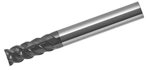 MICRO 100 |   HMUM-160-4X End Mill (Metric) - 4 Fl 52° Universal Hard Milling Coated