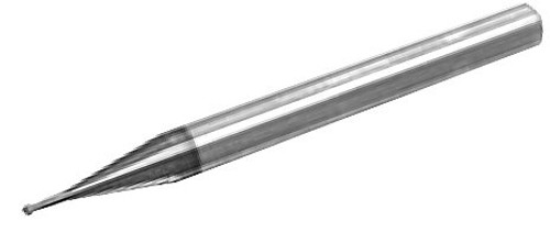 MICRO 100 |   SFBM-015-9X End Mill (Metric) - 2 Fl 30° HSC Shrink Fit Ball Coated