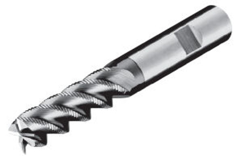 MICRO 100 |   SHL-250-4 End Mill - 4 Flt 38° Long Length Rougher