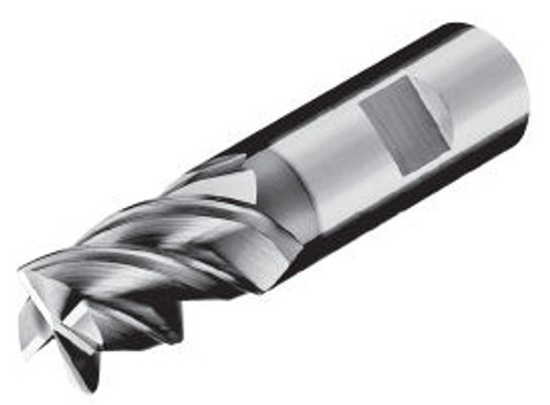 MICRO 100 |   VHM-375-4 End Mill - 4 Flt Variable Helix CR