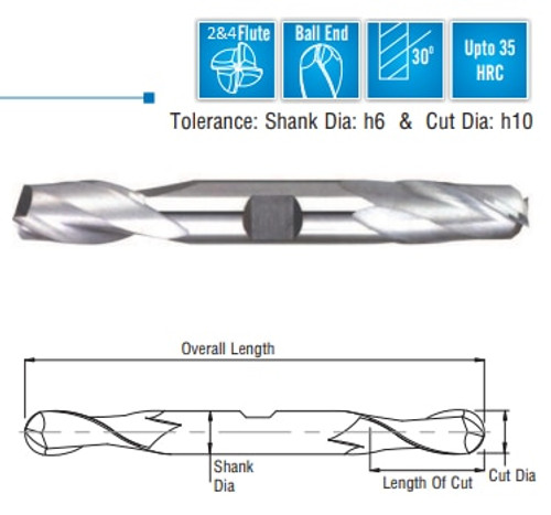 Cobra Carbide EDP 28406      EMSC 1/8 4FDEWR TiALN 3/8 x 3-