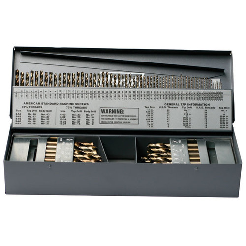 01-073-903      115pc 3-IN-1 COBALTSCREW MACHINE DRILL SET