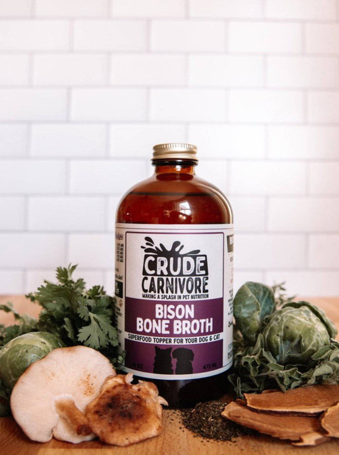 Crude Carnivore Bison Bone Broth Crude Carnivore Bison Bone Broth