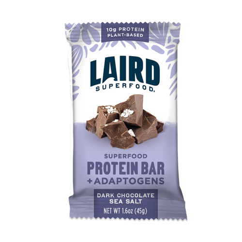 Laird Superfood Protein Bar- Dark Chocolate Sea Salt Laird Superfood Protein Bar- Dark Chocolate Sea Salt
