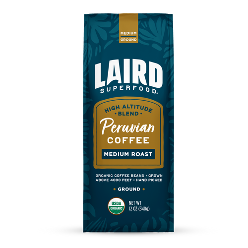 Laird Peruvian Medium Roast Ground Coffee 12oz