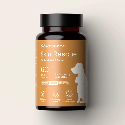 AnimalBiome Skin Rescue 60ct Small (pets under 20lb)