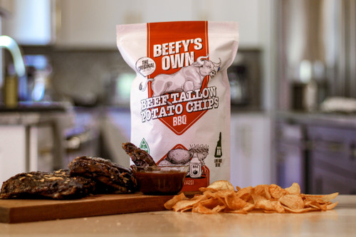 Beef Tallow Potato Chips - BBQ