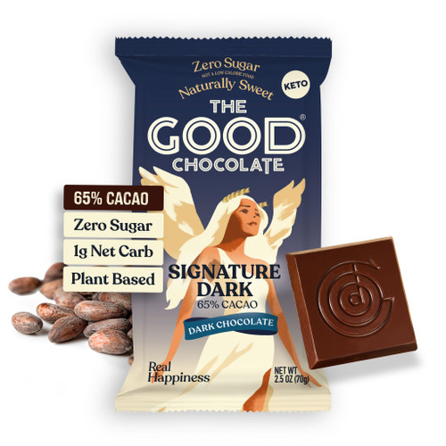 The Good Chocolate Signature Dark Chocolate Bar 2.5oz