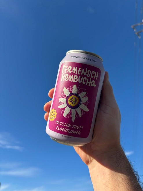 Fermensch Kombucha Passionfruit Elderflower