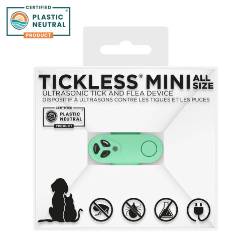 Tickless Mini Dog Chemical-Free Tick and Flea Repellent- Mint Green