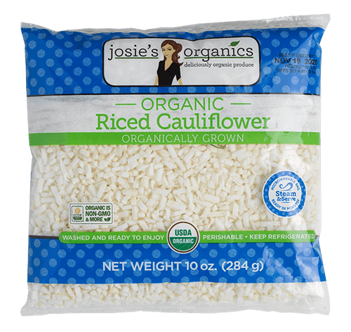 Josie's Organic Riced Cauliflower 10 oz