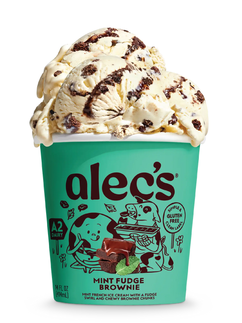 ALEC'S Mint Fudge Brownie