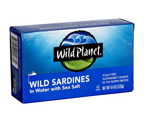 Wild Planet Wild Sardines in Spring Water Sea Salt