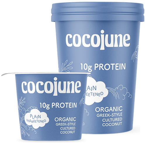 Cocojune Organic Protein Plain Unsweetened Yogurt 16.8oz