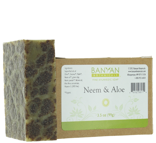 Neem Aloe Soap, 3.5 oz.