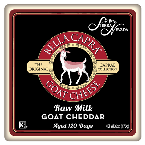 SIERRA Caprae Raw Goat Cheddar Brick