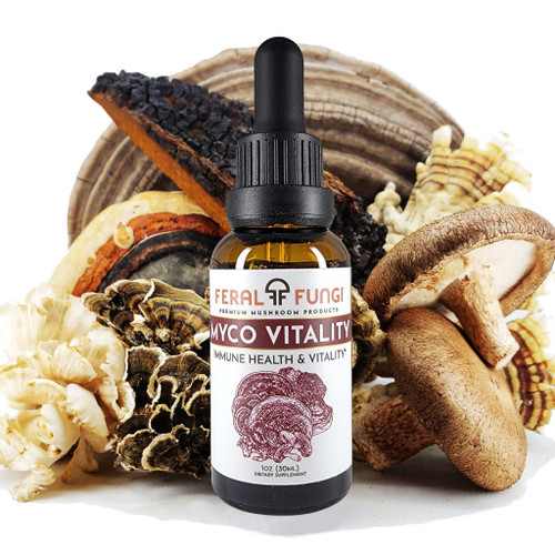 Feral Fungi Myco Vitality Blend 1 fl oz Feral Fungi Myco Vitality Blend 1 fl oz