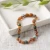 RB African Tourquise + Raw Cognac Amber Collar (ht) 15-16"