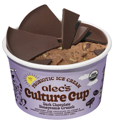 Alec's Dark Chocolate Honeycomb Cultured Cup - SFRAW