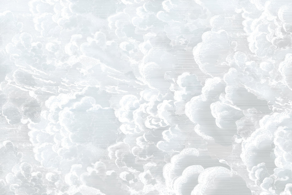 Mural - Cradled In Clouds Blue II (Per Sqm)