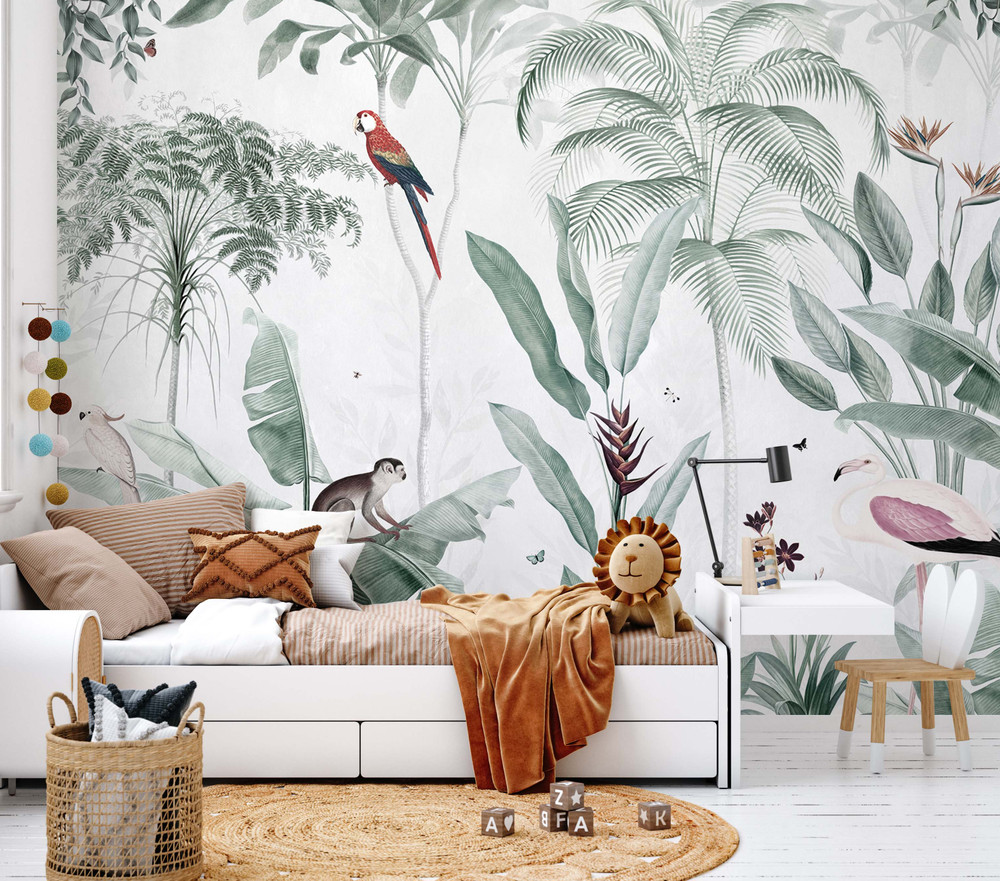 Mural - Pineapple Jungle (Per Sqm)