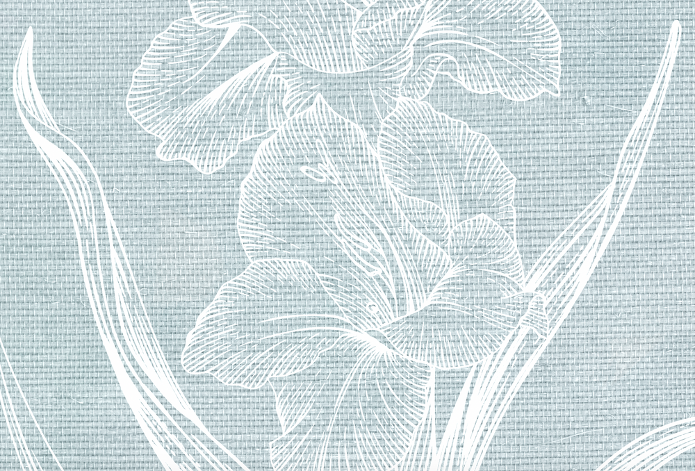 Mural - Botanical Flowers (Per Sqm)