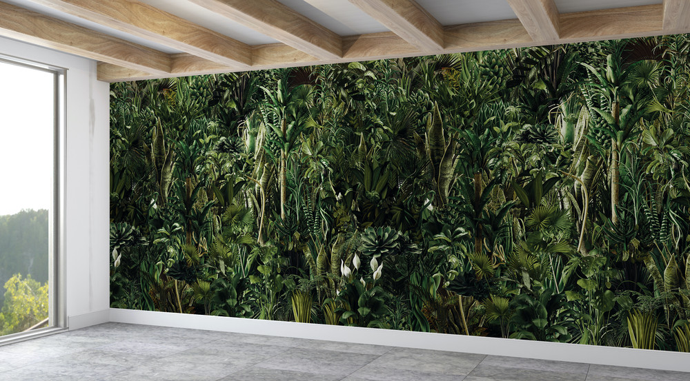 Mural - Rainforest Green (Per Sqm)