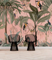 Mural - Exotic Jungle Pink (Per Sqm)
