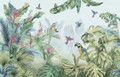 Mural - Parrots Paradise (Per Sqm)