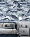 Mural - Watercolour Waves (Per Sqm)