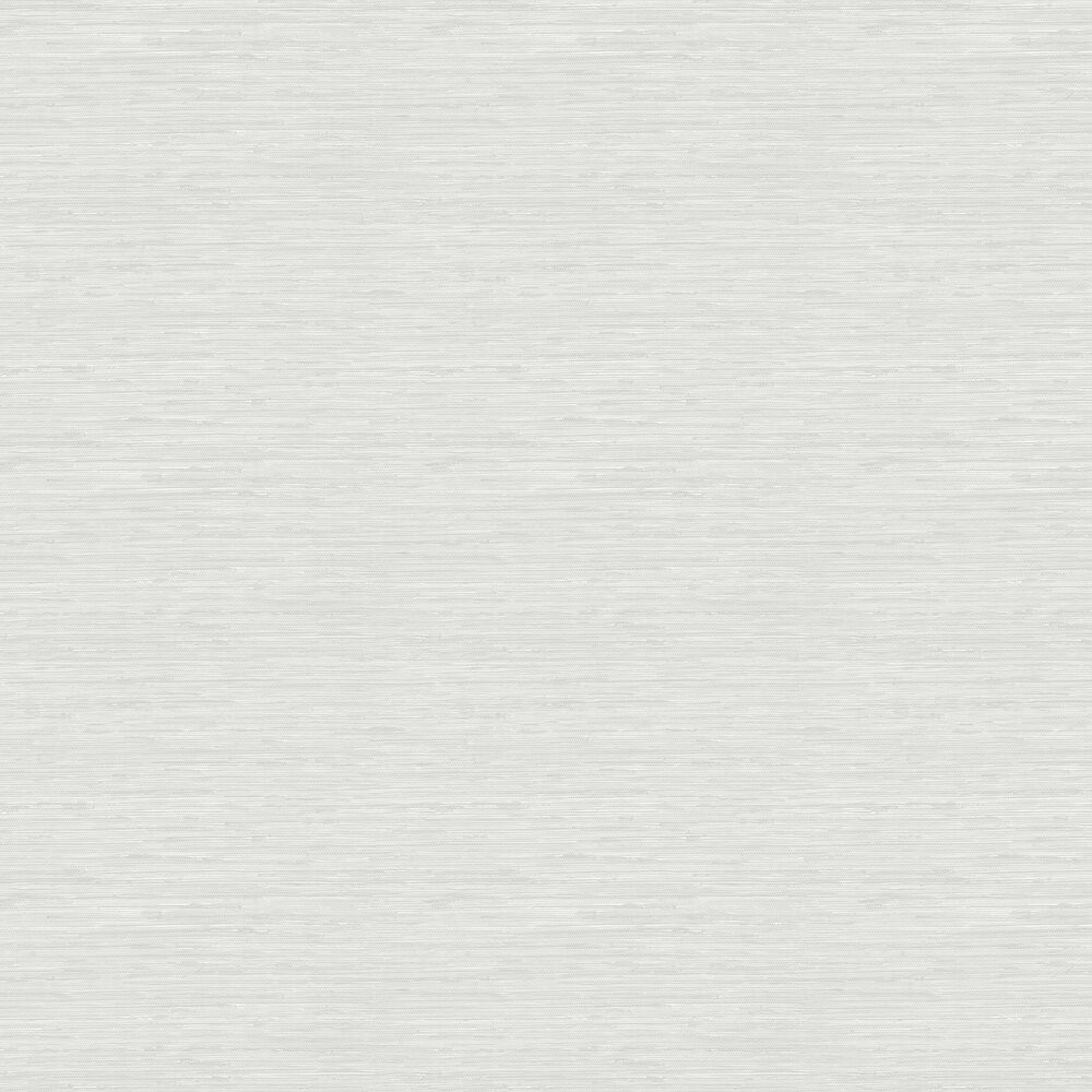 Silver Grey Faux Grasscloth Textured Vinyl Wallpaper