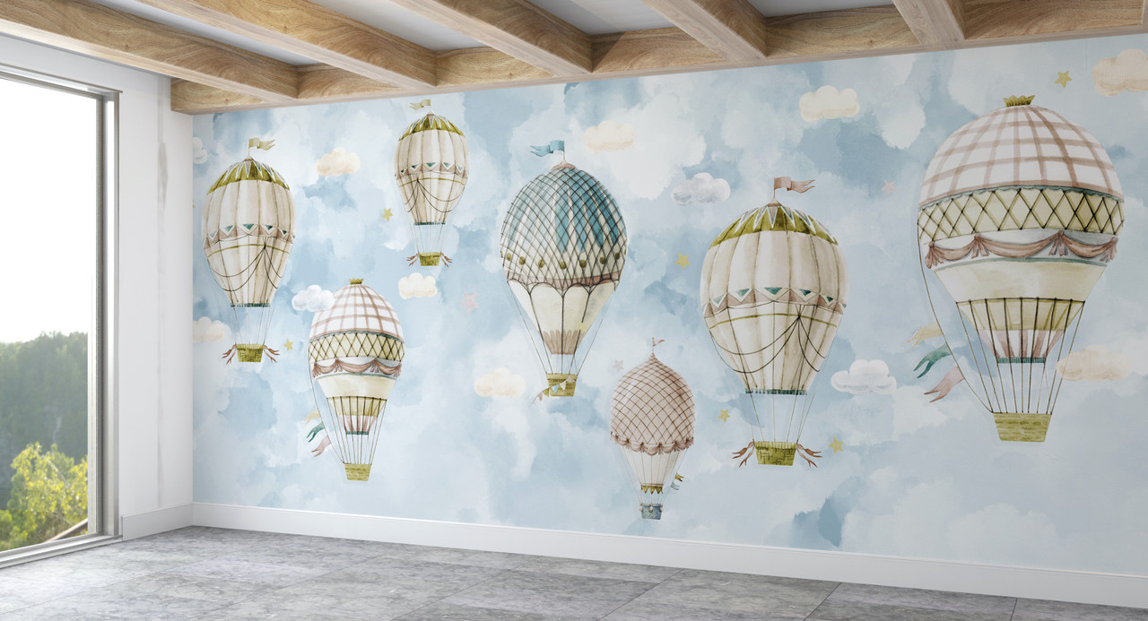 3D Colorful Balloons WC2509 Wall Murals