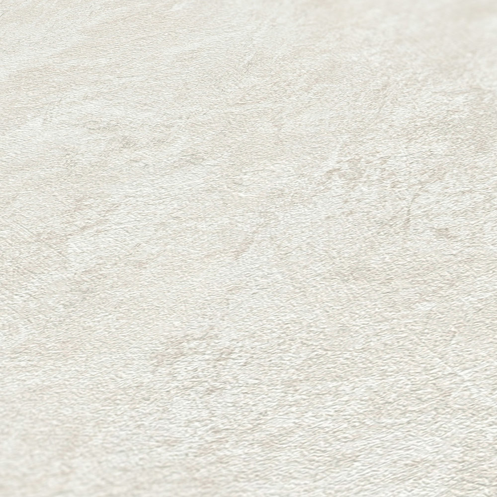 Textured Urban Concrete Effect Cream Non Woven Wallpaper AS Creation