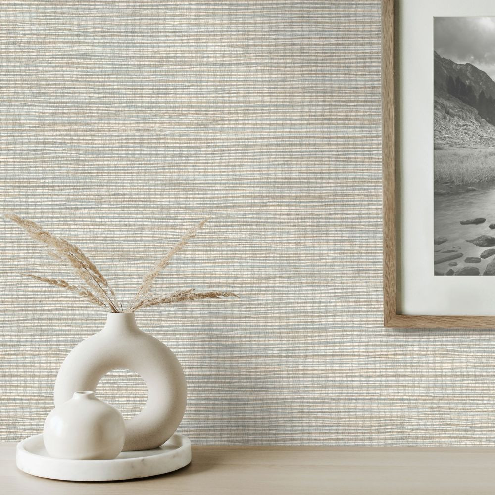 Faux Grasscloth Seafoam Green Wallpaper Australia