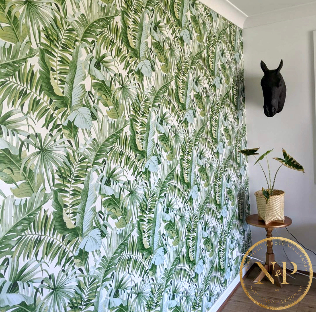 Pacifico Palm Wallpaper by Nathan Turner  Pink