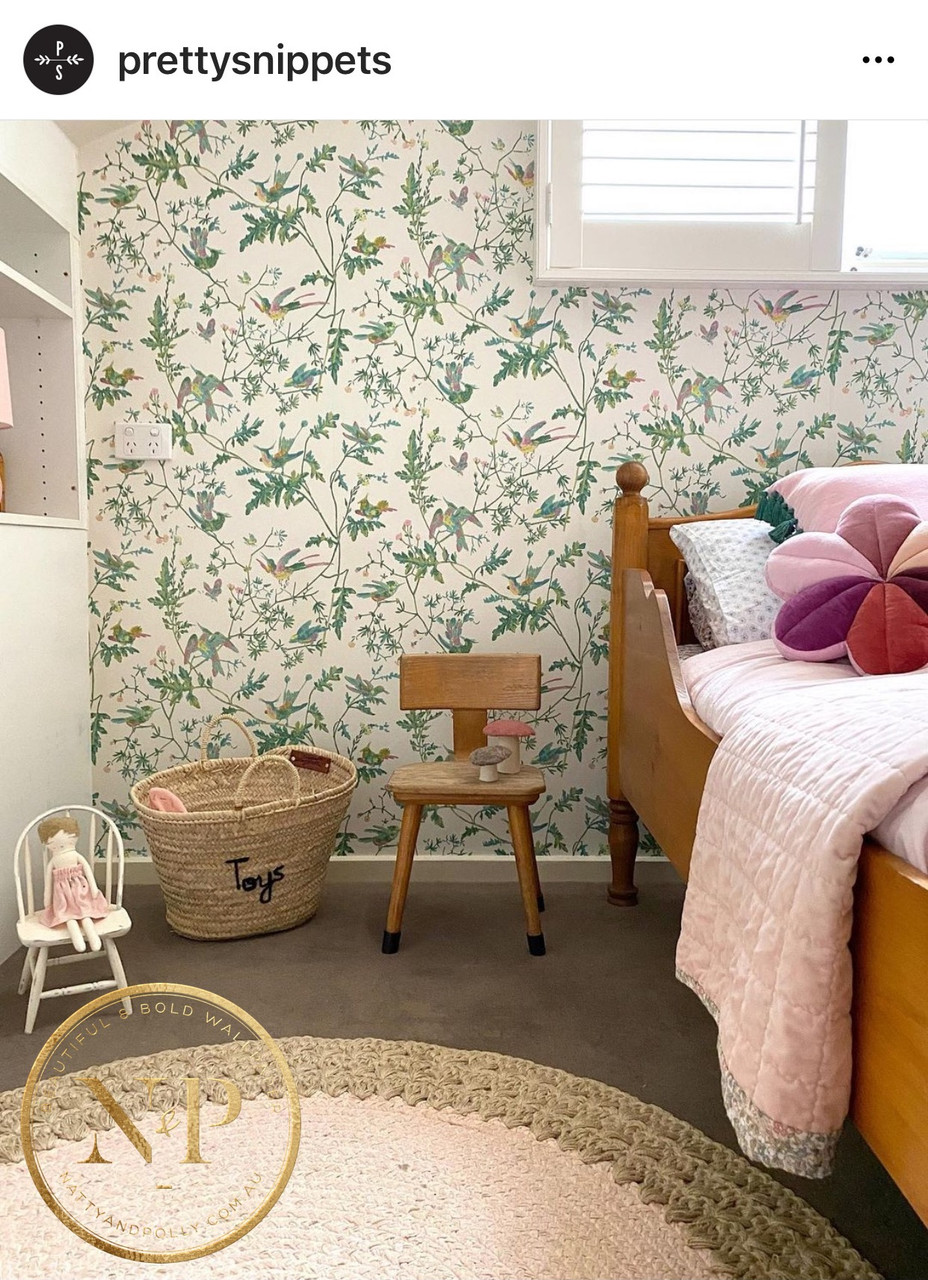 This Nursery Makeover Turned a Gray Space into a Woodland Oasis