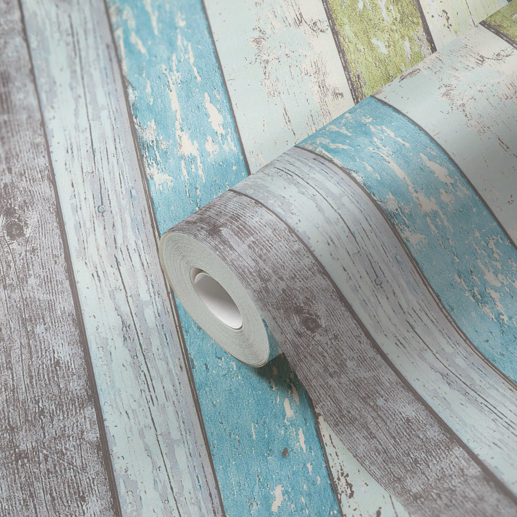 Blue, Pink, & Green Decorative Panel