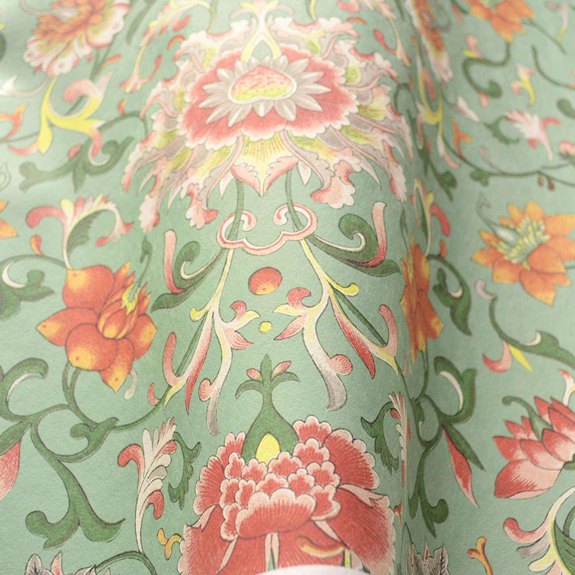 Mind The Gap Chinese Floral Wallpaper