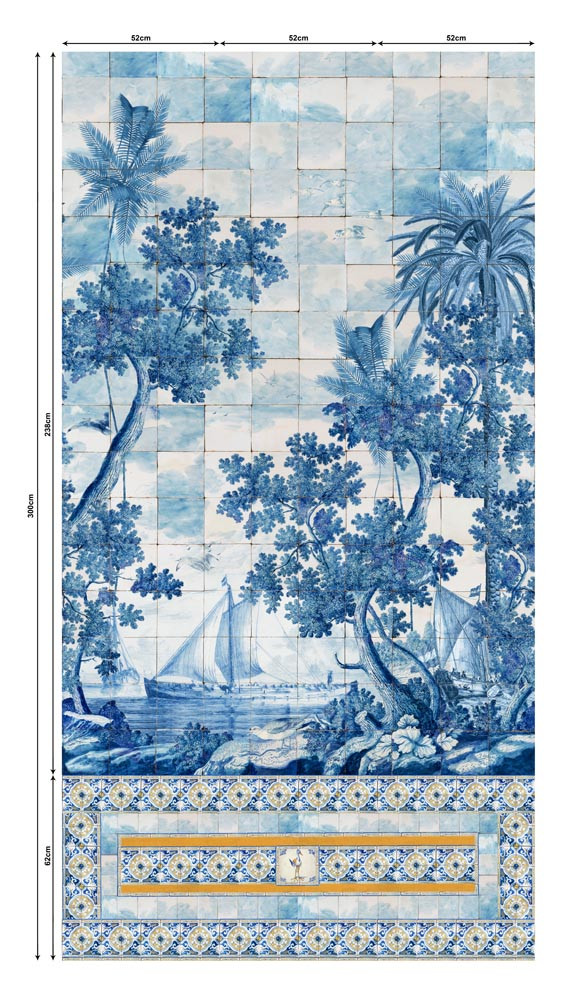 Coastal Blue White Hamptons Wall Mural Mind The Gap Wallpaper