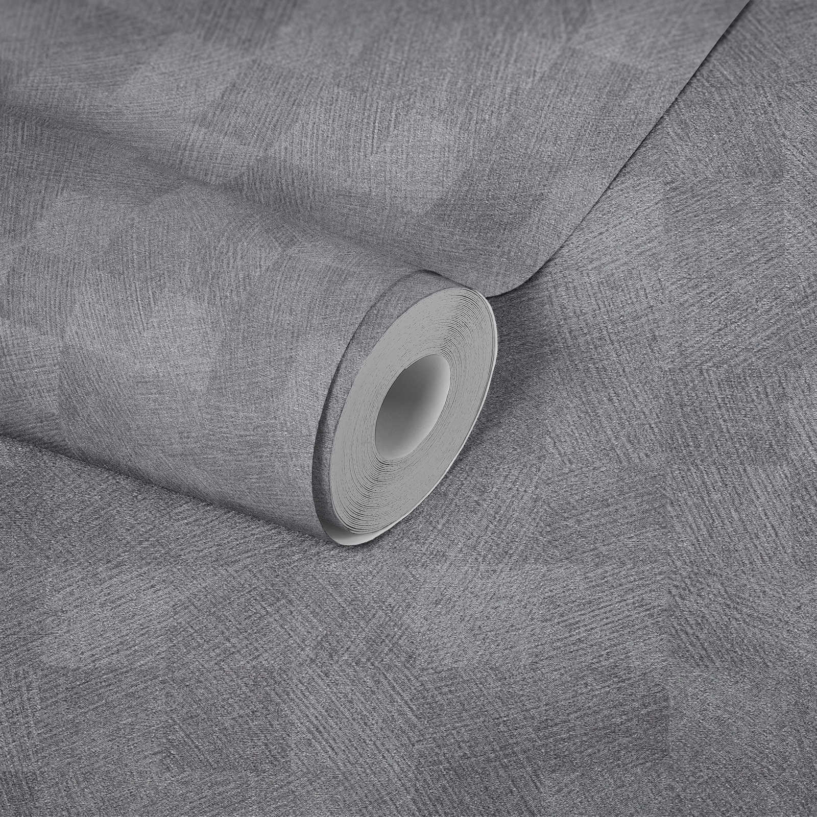 Textured Checkered Dark Grey Vinyl Wallpaper Australia