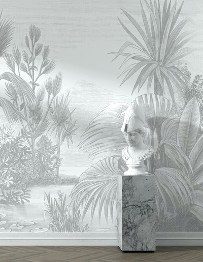 Mural - Toba Jungle Grey (Per Sqm)