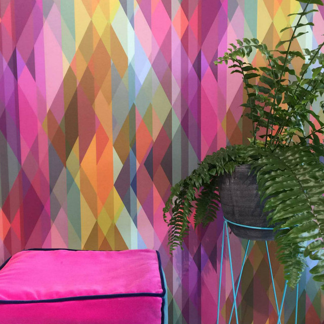 Geometric Multicolour Non Woven Wallpaper 105/9040 Cole and Son Prism