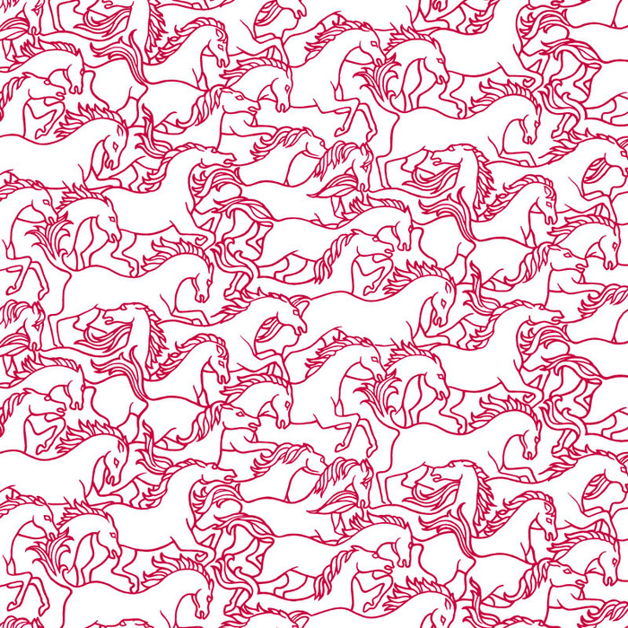 Horses Stampede - Lacquer