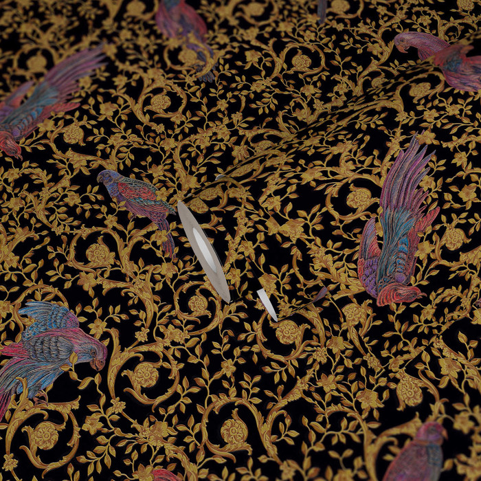 Ornament Birds - Black / Gold