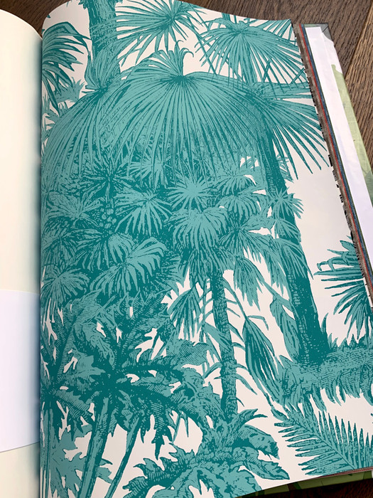 Palm Botanical - Turquoise