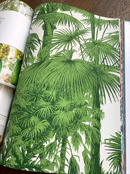 Palm Botanical - Emerald Green