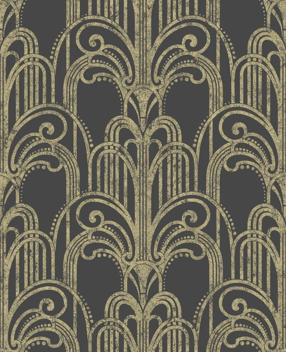Art Deco - Black / Gold