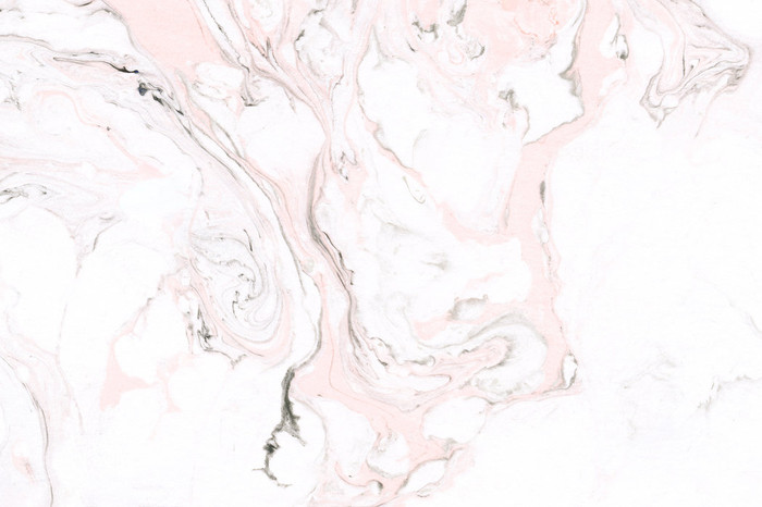 Mural - Suminagashi Marbling Pink (Per Sqm)
